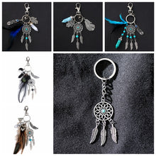 Load image into Gallery viewer, Dreamcatcher Feather Wall Hanging