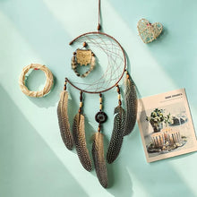 Load image into Gallery viewer, Dreamcatcher Feather Wall Hanging