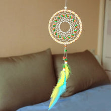 Load image into Gallery viewer, Dreamcatcher Feather Wall Hanging