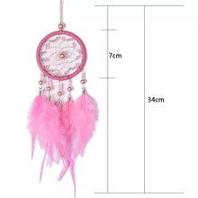 Load image into Gallery viewer, Dreamcatcher Feather Wall Hanging