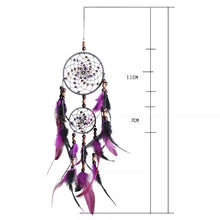 Load image into Gallery viewer, Dreamcatcher Feather Wall Hanging