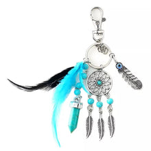 Load image into Gallery viewer, Dreamcatcher Feather Wall Hanging