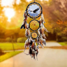 Load image into Gallery viewer, Dreamcatcher Feather Wall Hanging