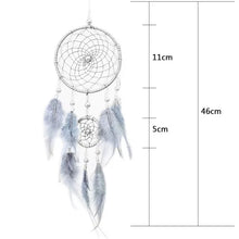 Load image into Gallery viewer, Dreamcatcher Feather Wall Hanging