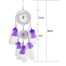 Load image into Gallery viewer, Dreamcatcher Feather Wall Hanging